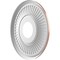 Ekena Millwork Berkshire PVC Medallion (Canopies up to 5 3/4"), 13"OD x 3 1/2"ID x 3/4"P, Metallic Champagne Pink CMP13BEFCP - alternate 2
